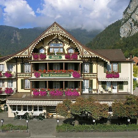 Hotel Post Hardermannli Unterseen Zewnętrze zdjęcie